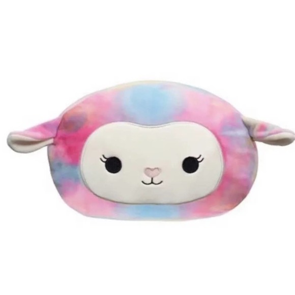 Squishmallows Stackables Lana the Rainbow Tie Dye Lamb 11" NWT Easter - Picture 5 of 5